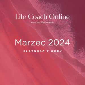 Life Coach Online – Marzec 2024 – Opłata rejestracyjna